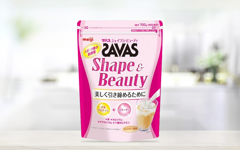 Bột uống bổ sung Protein Meiji Savas Shape & Beauty 700g - Kalakala